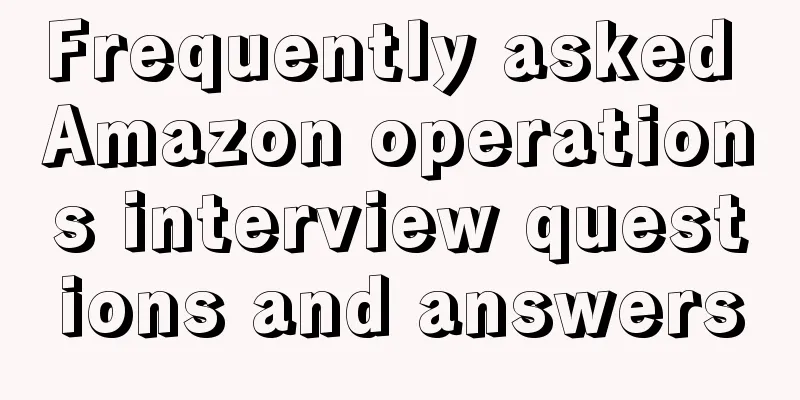 Frequently asked Amazon operations interview questions and answers