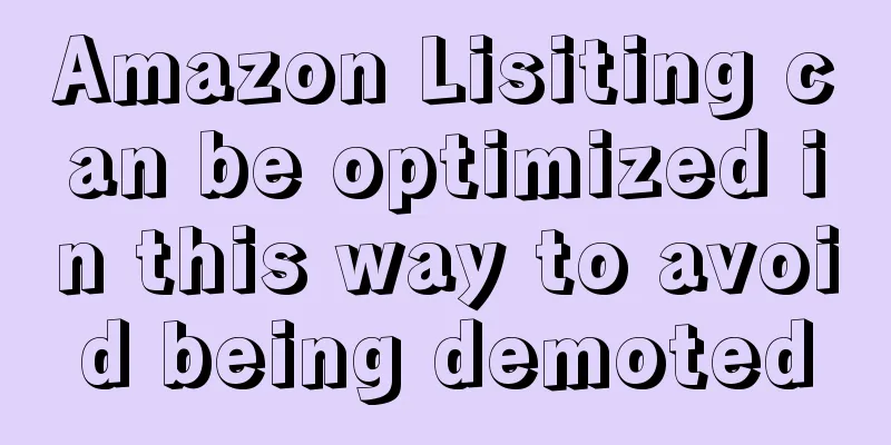 Amazon Lisiting can be optimized in this way to avoid being demoted