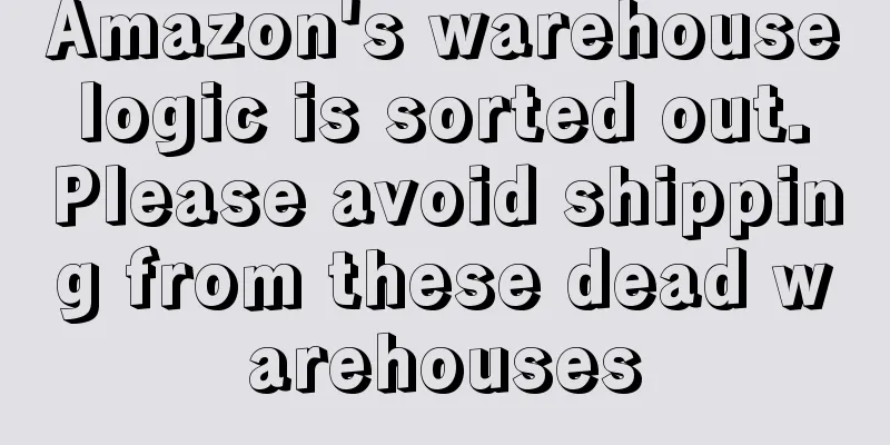 Amazon's warehouse logic is sorted out. Please avoid shipping from these dead warehouses