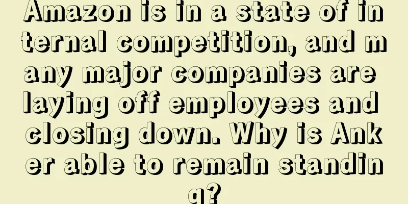 Amazon is in a state of internal competition, and many major companies are laying off employees and closing down. Why is Anker able to remain standing?