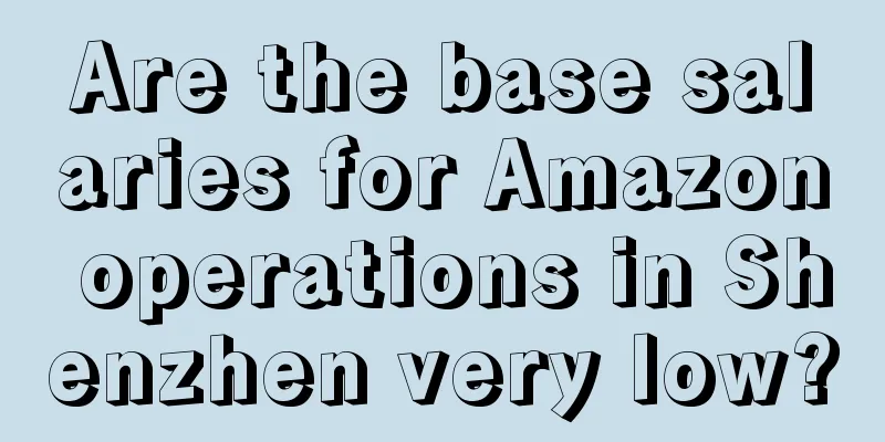 Are the base salaries for Amazon operations in Shenzhen very low?