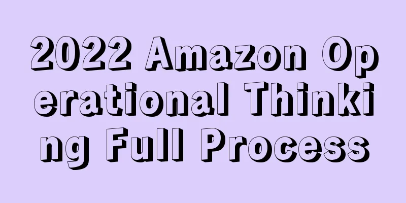 2022 Amazon Operational Thinking Full Process