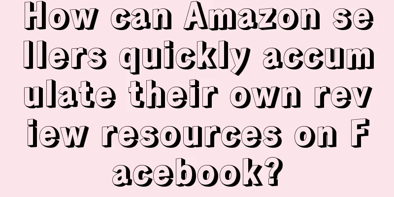 How can Amazon sellers quickly accumulate their own review resources on Facebook?