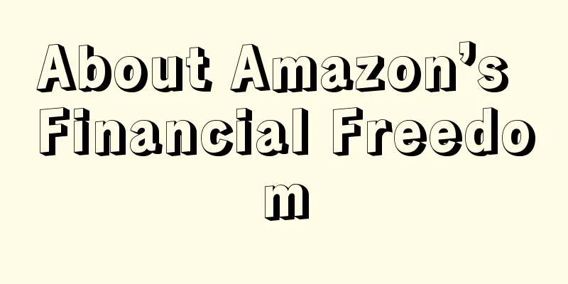 About Amazon’s Financial Freedom