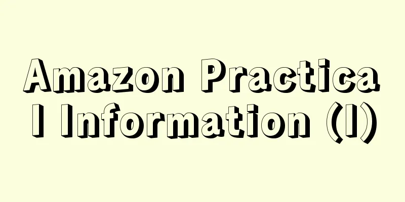 Amazon Practical Information (I)