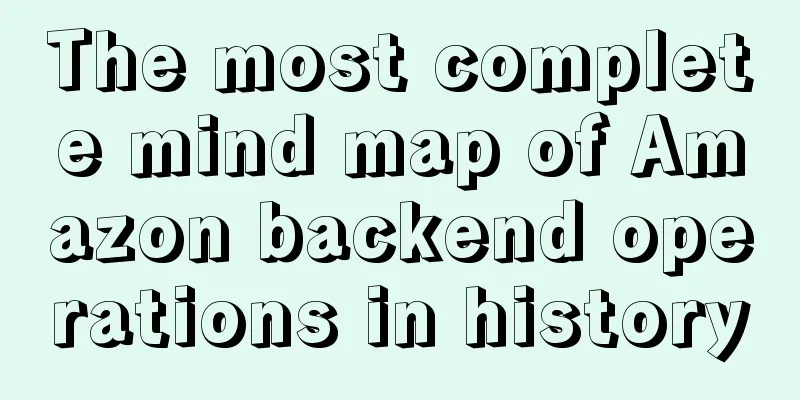 The most complete mind map of Amazon backend operations in history