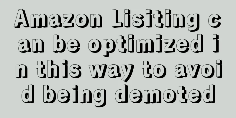 Amazon Lisiting can be optimized in this way to avoid being demoted