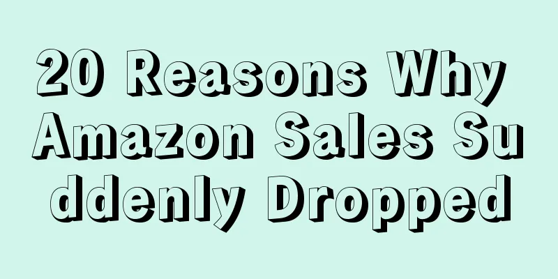 20 Reasons Why Amazon Sales Suddenly Dropped