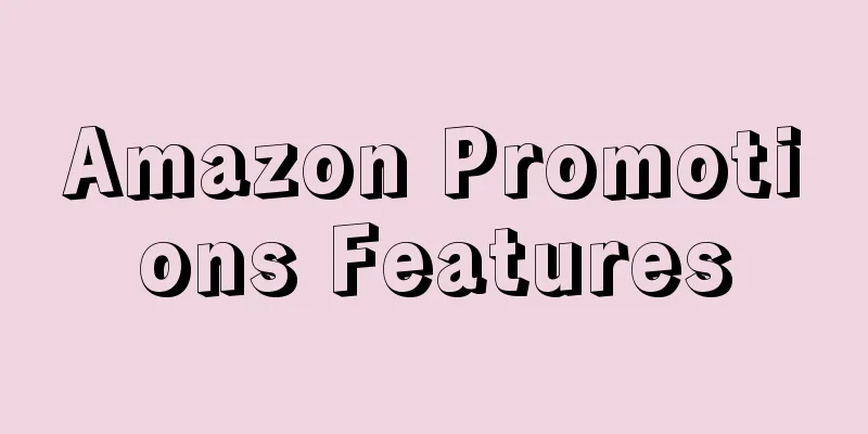 Amazon Promotions Features