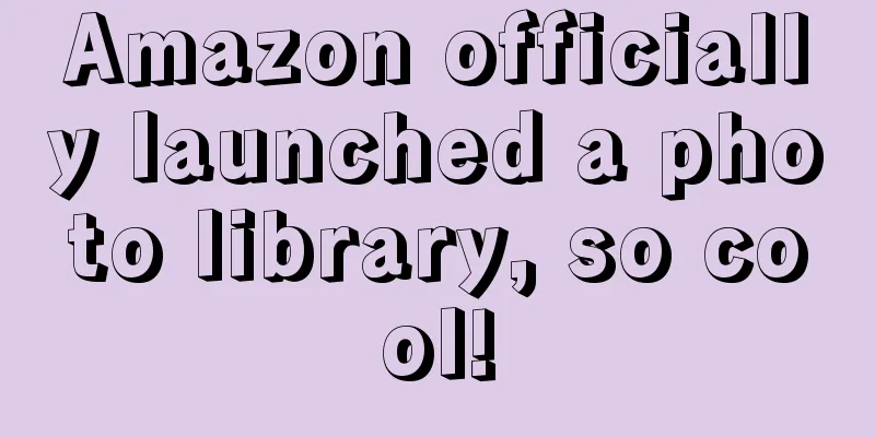 Amazon officially launched a photo library, so cool!