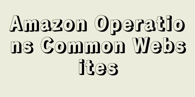 Amazon Operations Common Websites