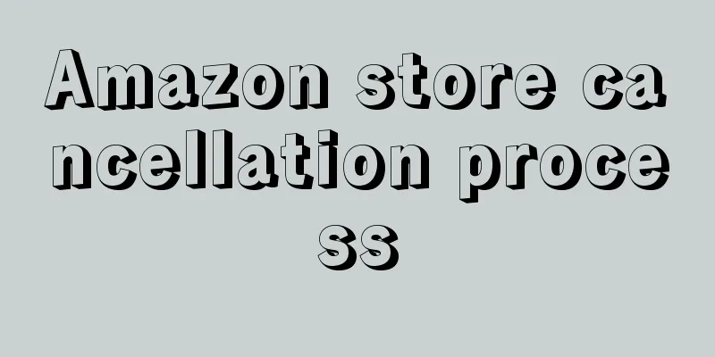 Amazon store cancellation process