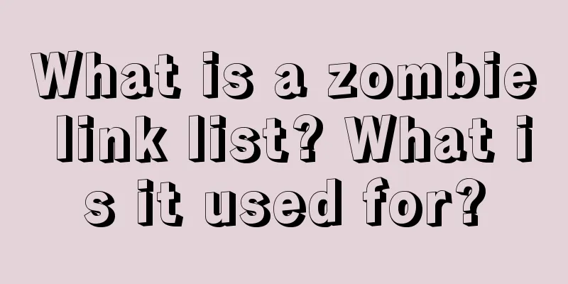 What is a zombie link list? What is it used for?
